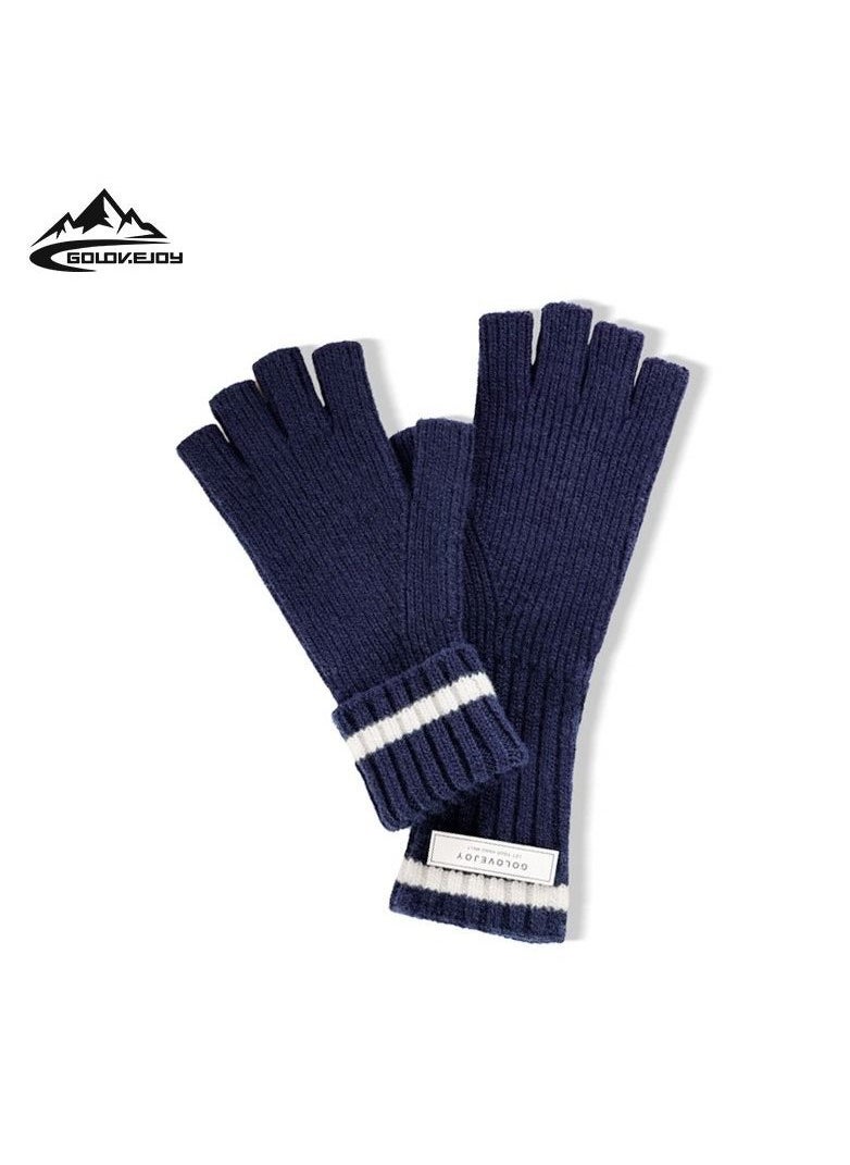 Golovejoy - Women's Warm Plush Windproof And Cold Proof Lovely Gloves - Image 1