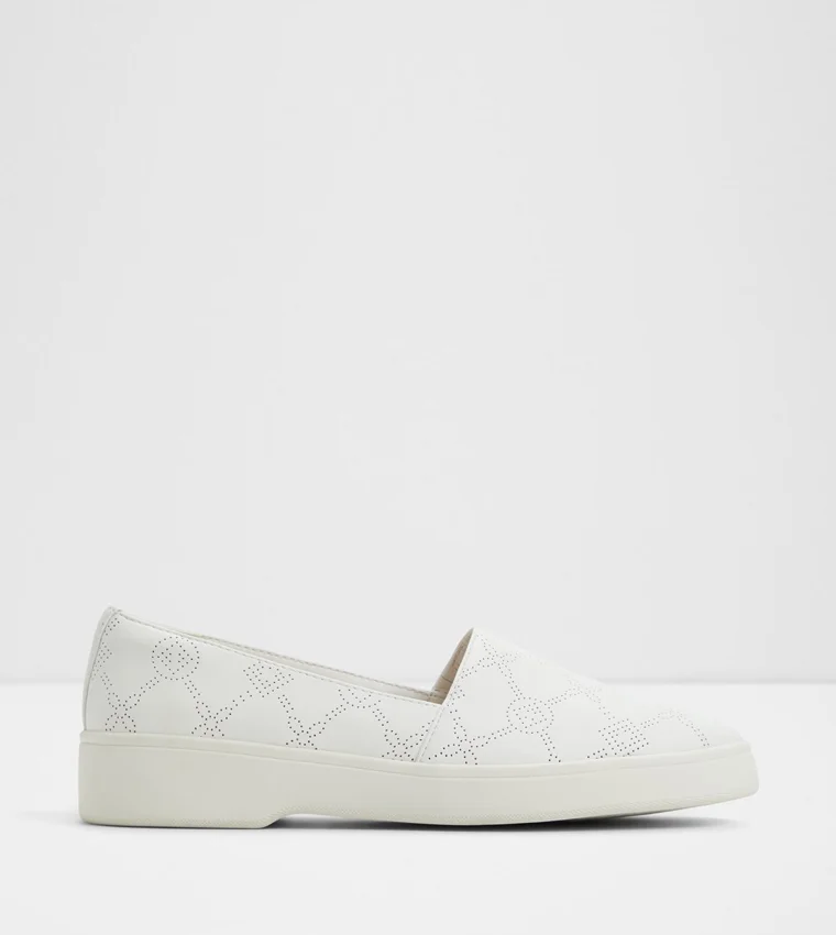 ALDO MARSEILLE Laser Cut Slip-On Shoes