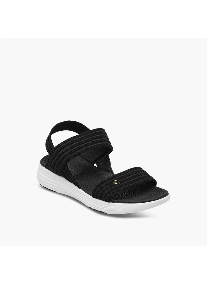 Le Confort Women's Textured Sandals with Backstrap