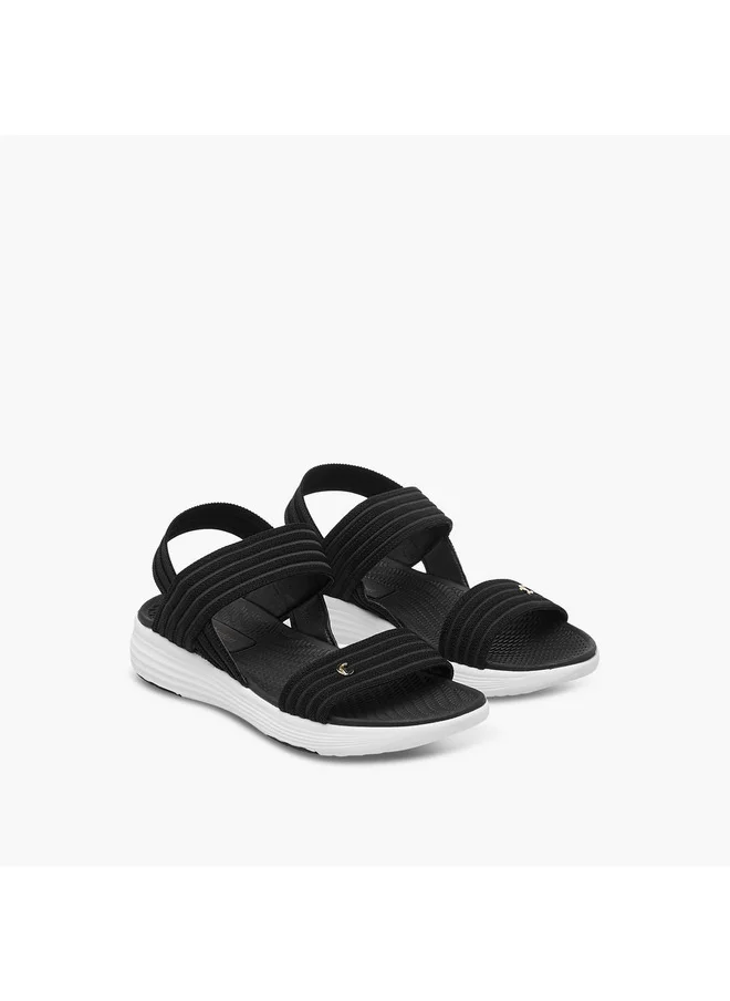 Le Confort Women's Textured Sandals with Backstrap
