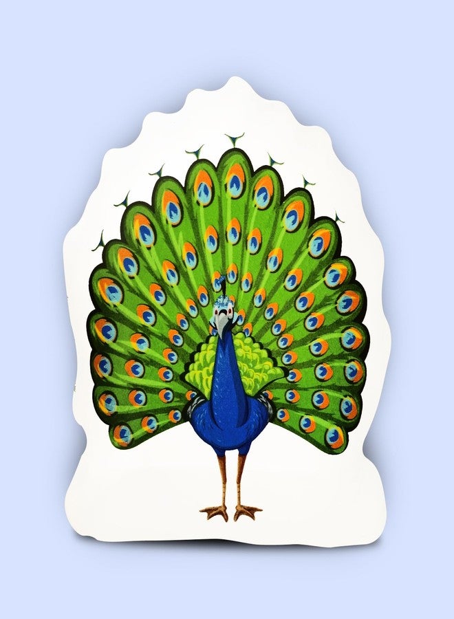 Avirons Soft Peacock Face Pillow for Kids - Cozy, Plush, and Fun for Play, or Relaxing, Adding a Touch of Jungle Adventure and Comfort to Every Moment in Your Child’s Room or Play Area - Image 2