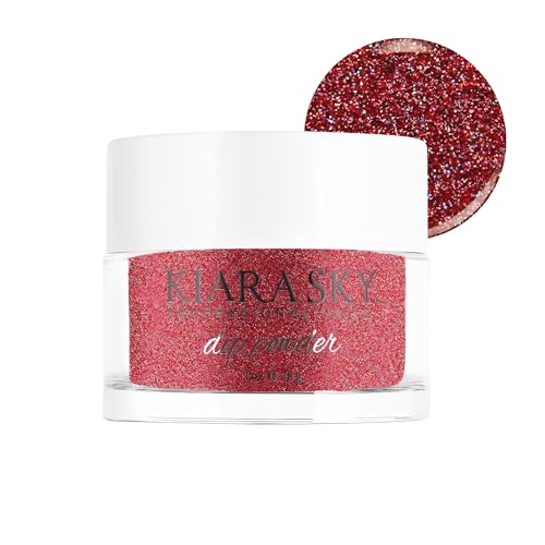 Kiara Sky Professional Nails Dip Powder Rage The Night Away D427 Matte Glitter