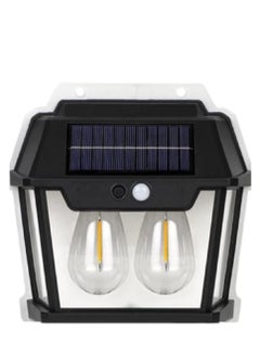 Solar-Powered Motion Sensor Wall Lamp: Illuminate Your Courtyard and Garden with Waterproof LED Lighting Powered by Sunlight