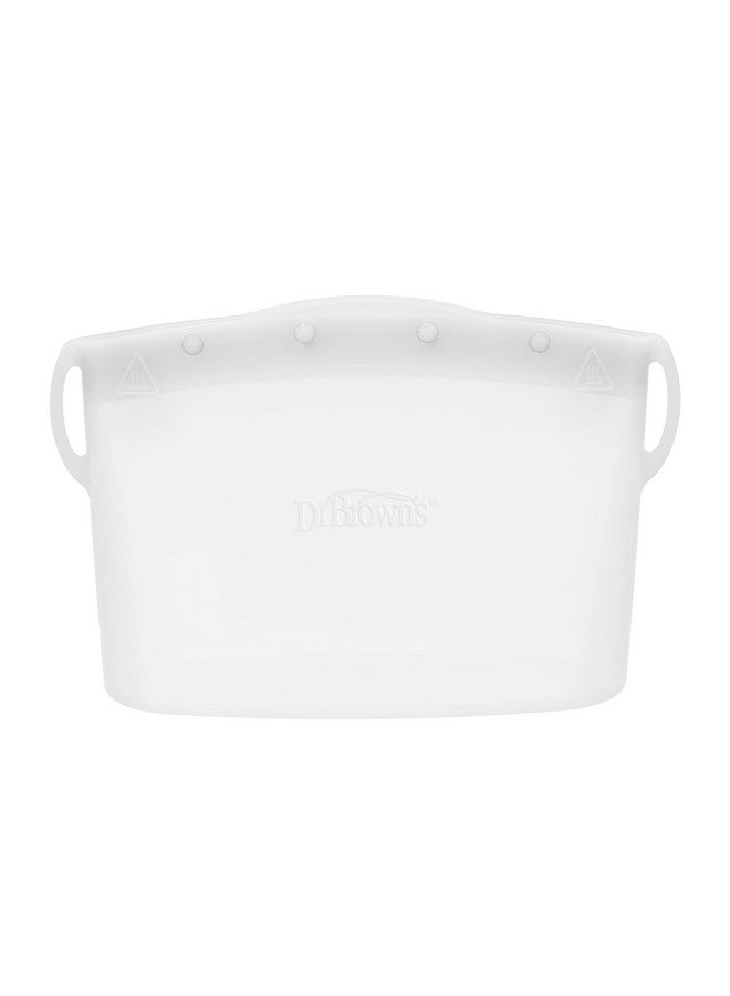 Dr. Brown's Dr. Brown’s 100% Silicone Microwave Steam Sterilizer Bag for Baby Bottles, Breast Pump Parts & Other Toddler Accessories, Reusable Sterilizing Bag - Packaging May Vary - Image 4