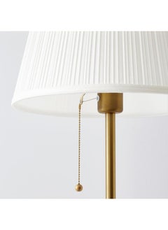 Zaboon Floor lamp, brass/white  - Image 4