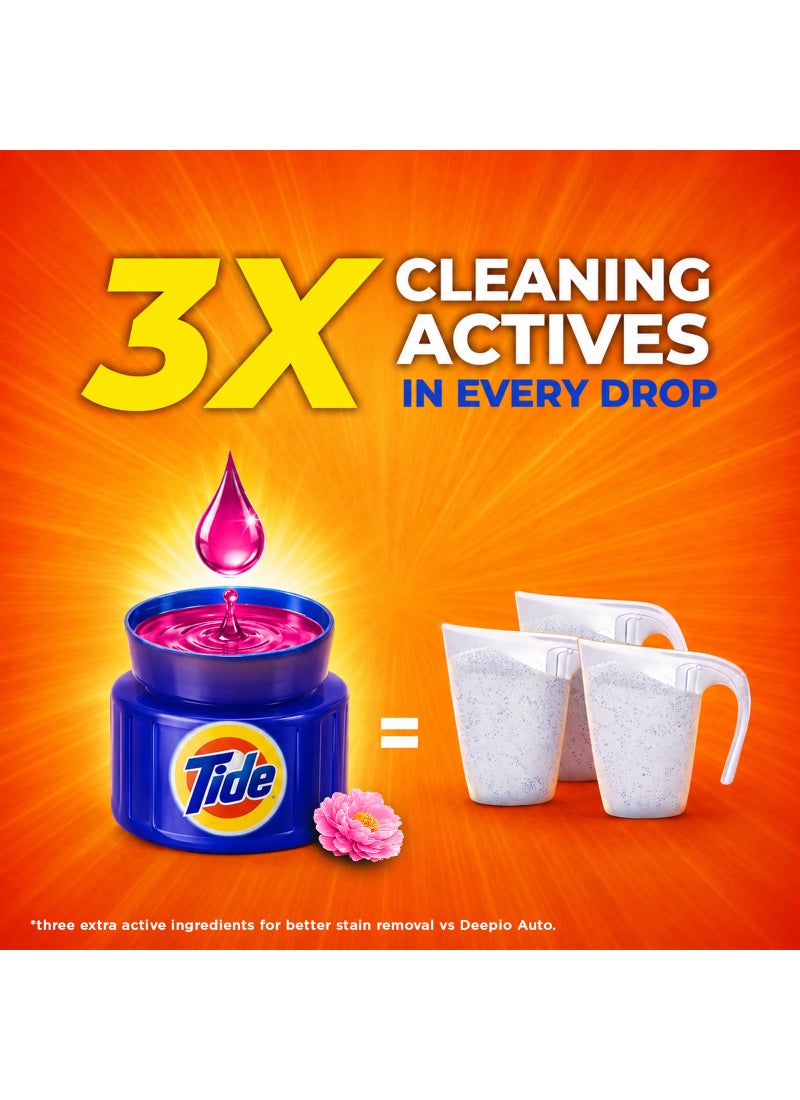 Tide Triple Power With A Touch Of Downy Floral Breeze Liquid Detergent - Image 3