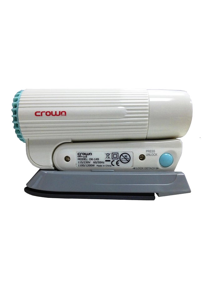 كراون لاين مجموعة السفر الثلاثية 0.85 L 600 W DK-149 أبيض - Image 4