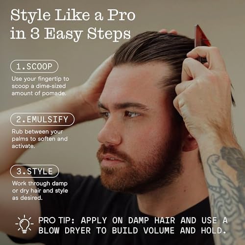 Firsthand Supply Texturizing Paste - Clean & Non-toxic Hair Care Ingredients - For Textured, Messy & Relaxed Hair Styles - 3oz (88ml) - Image 5