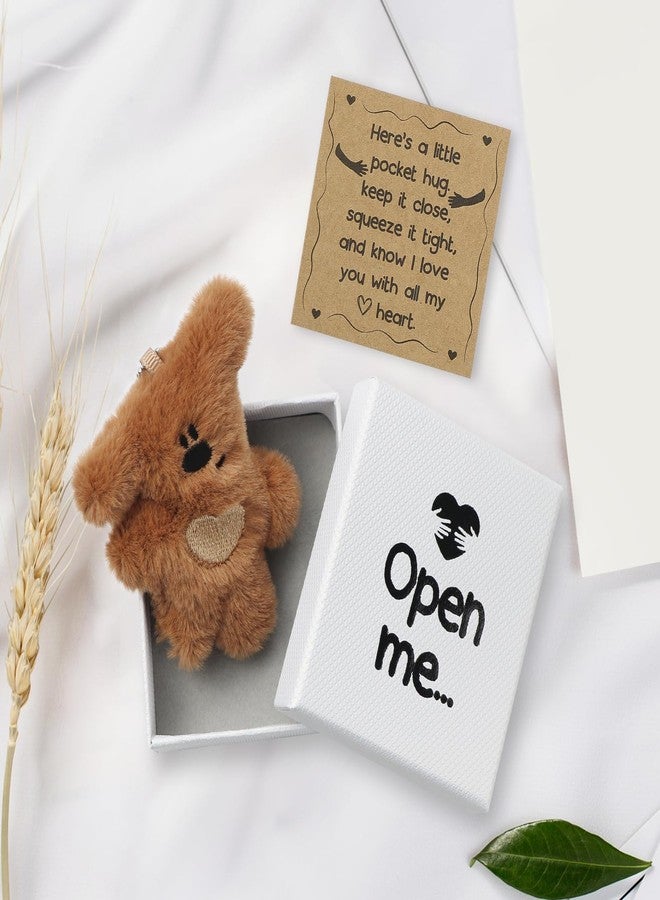wavvter I Love You Gift,Long distance Gift for Her/Him,Bear Hug for Boyfriend/Girlfriend,Open me Matchbox Gift for Valentine's Day (Bear) - Image 4