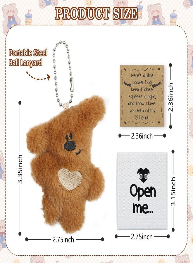 wavvter I Love You Gift,Long distance Gift for Her/Him,Bear Hug for Boyfriend/Girlfriend,Open me Matchbox Gift for Valentine's Day (Bear) - Image 2