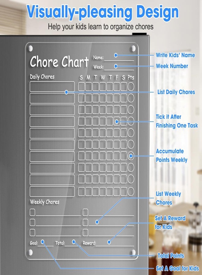 OORAII Chore Chart, 12x9'', 1 Pack - Image 5