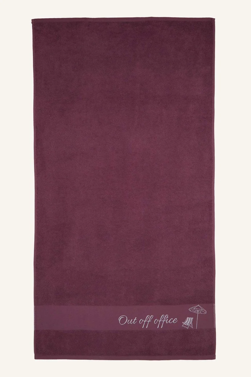 Defacto Printed Cotton Towel