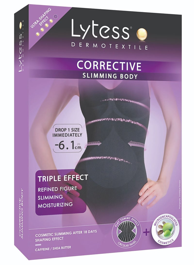 Lytess Corrective Slimming Body, Black, S/M - Image 1