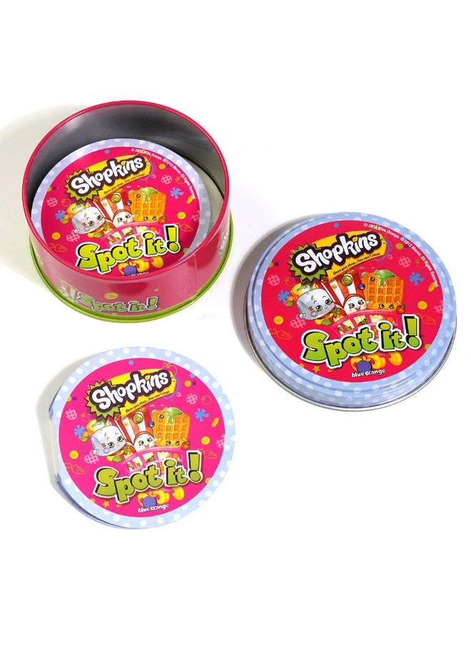 Spot it Spot It! Shopkins Card Game, Matching Game, Fun Kids Game for Family Game Night, Travel Game for Kids, Great Gift for Kids, Average Playtime 15 Minutes  - Image 4