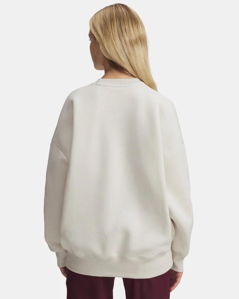 اندر ارمر سويت شيرت بنمط جامعي للنساء من مجموعة ريفال