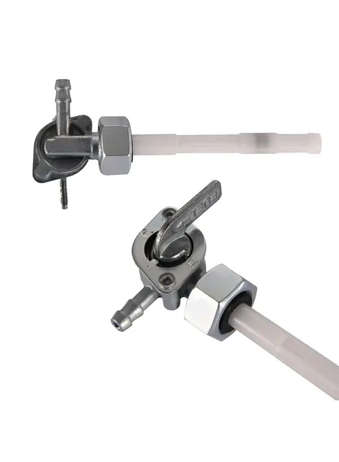 مجموعتان من مفتاح صمام الوقود المعدني المتين M14x1.25mm مناسب لدراجات ATV والدراجات الترابية وعربات الجو كارت ودراجات الحفر والدراجات الرباعية ذات 4 عجلات بسعة 50cc و250cc - Image 4