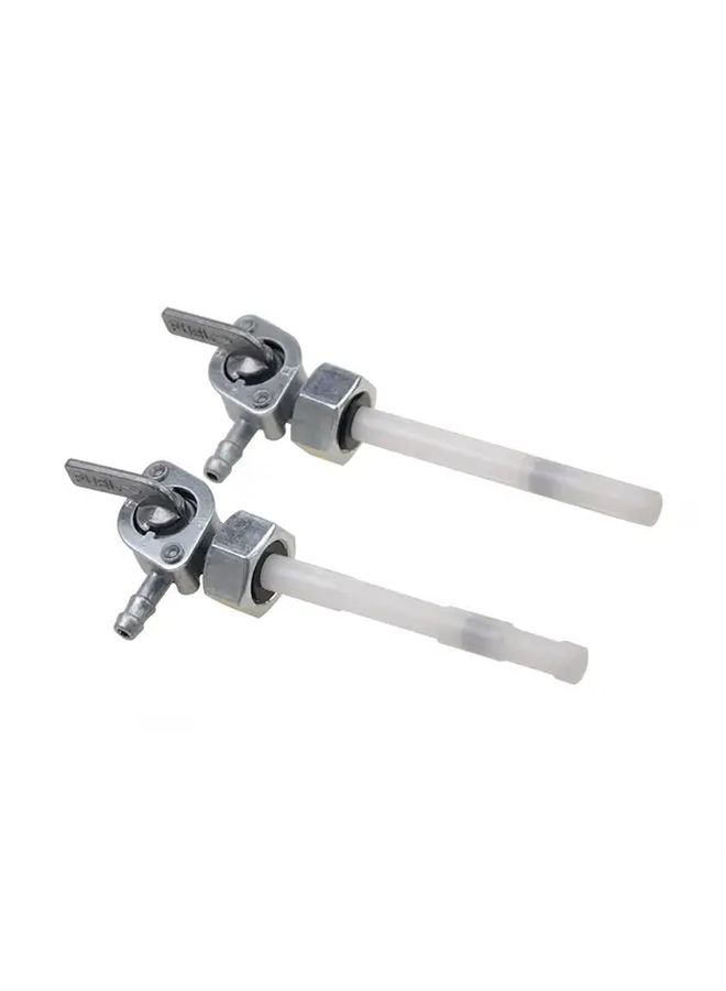 مجموعتان من مفتاح صمام الوقود المعدني المتين M14x1.25mm مناسب لدراجات ATV والدراجات الترابية وعربات الجو كارت ودراجات الحفر والدراجات الرباعية ذات 4 عجلات بسعة 50cc و250cc - Image 2