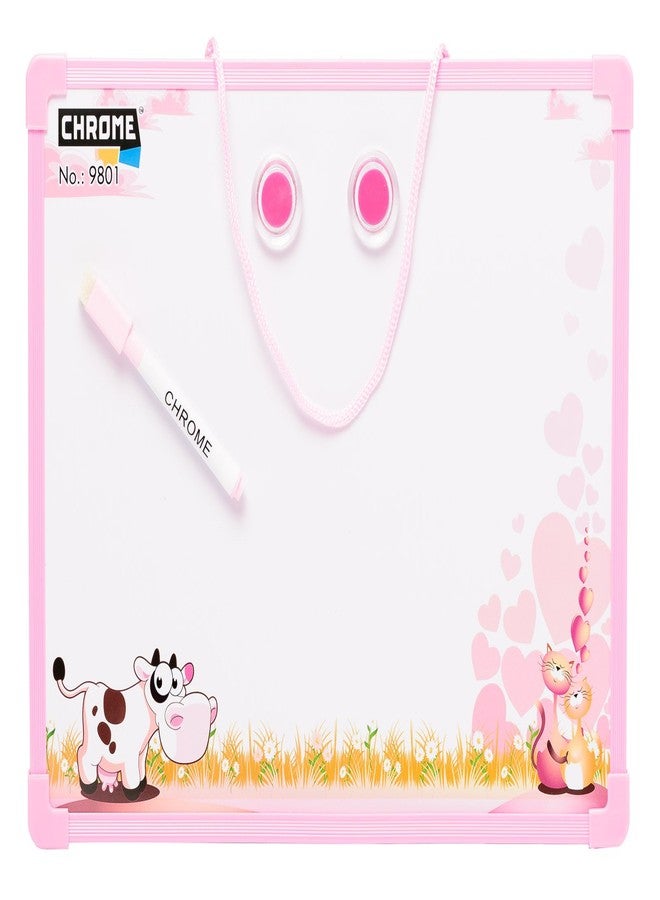 Chrome 9801 - Kid's Whiteboard Small, 25 cm x 35 cm (Set of 2 Whiteboards) - Image 3
