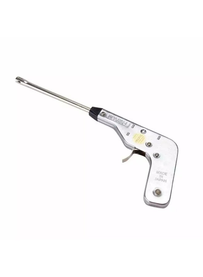 Spark-L Gas Lighter, Lighter- Silver Operates Both Gas and Electricity  - Image 3