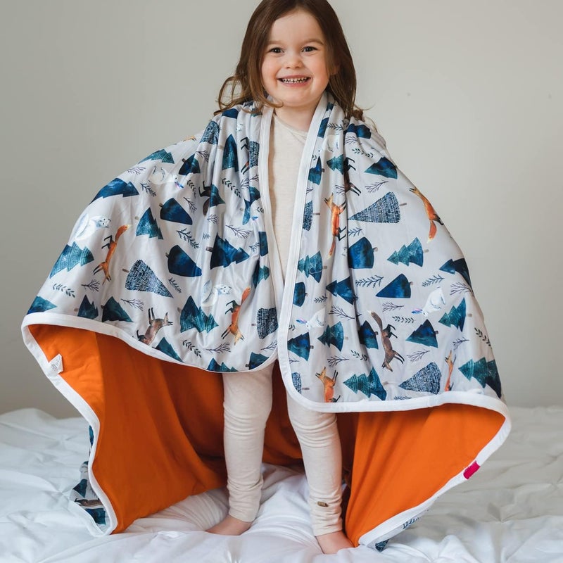 Pobibaby Pobi Baby Premium Baby Blanket Soft Stretchy Quilt for Babies Toddlers Kids Magical Animal - Image 2
