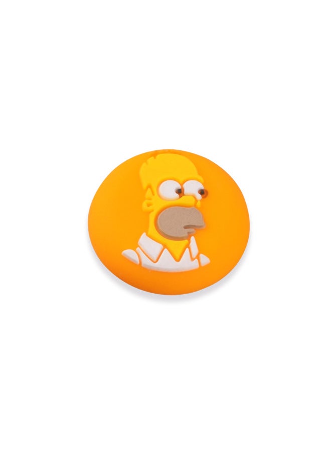 Skin-friendly Hand Feeling PS4/PS5 Handle Rocker Cap PS5 Silicone Cap PS5 Cartoon Button Cap Silicone Protective Cap-Product Color:Gp5-4-105 Hose - Image 1