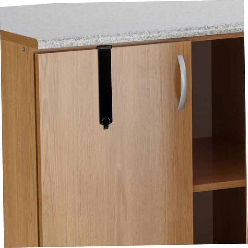 PartyKindom 4 حزمة خطاطيف قابلة للتعديل لخزائن الملابس الثقيلة لأبواب الخزائن والملابس والقبعات والحقائب - Image 5