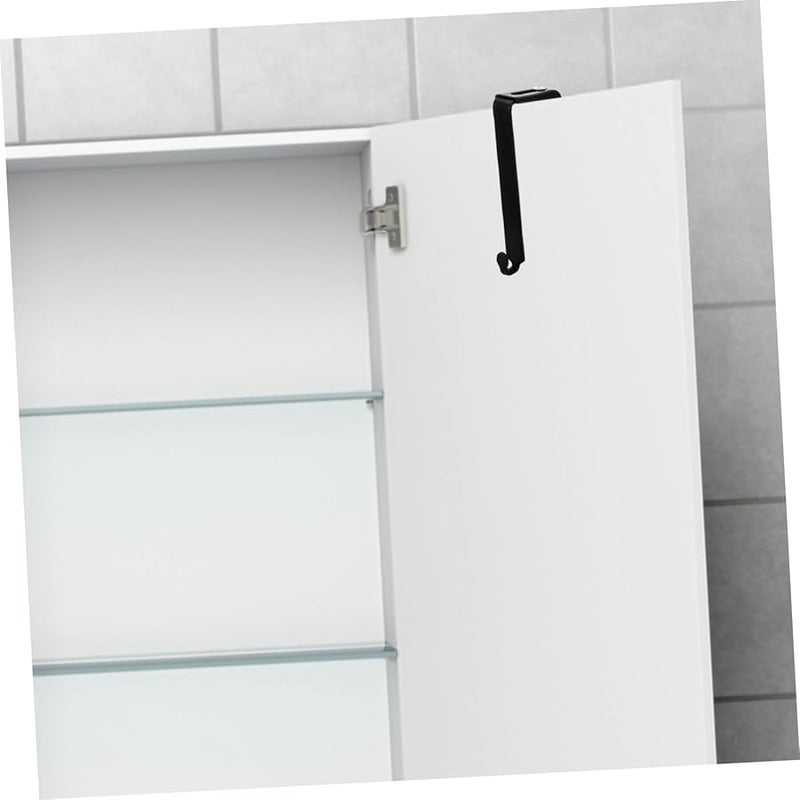 PartyKindom 4 حزمة خطاطيف قابلة للتعديل لخزائن الملابس الثقيلة لأبواب الخزائن والملابس والقبعات والحقائب - Image 4