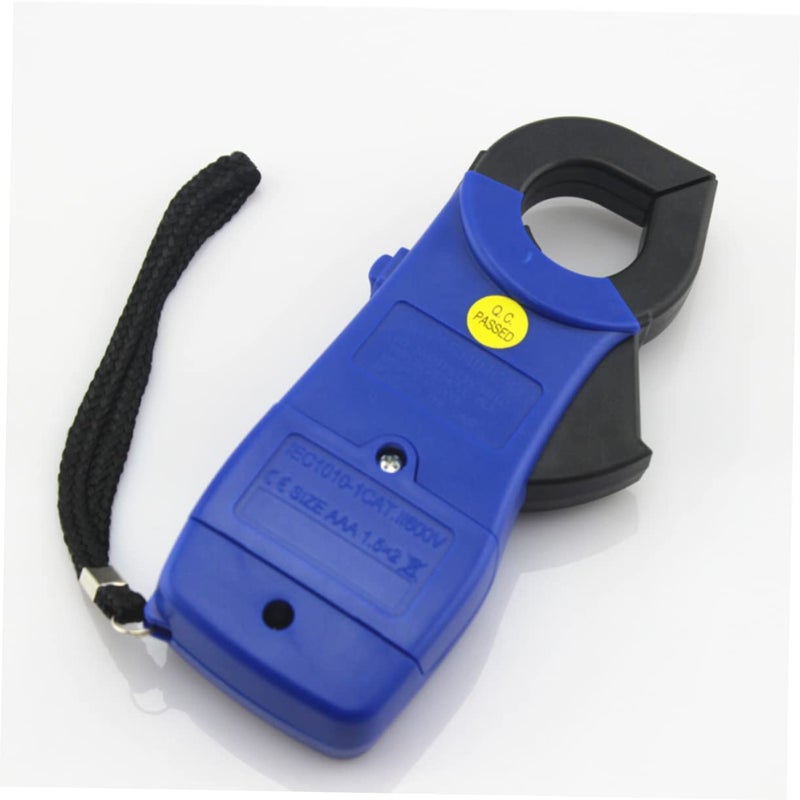 Blue Mini Digital Clamp Multitester High Sensitivity Voltage Measurement Off Warning Diode Testing - Image 5