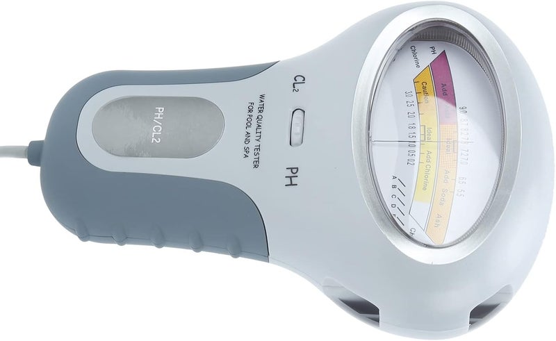 [Ship within Saudi Arabia] Portable PH and Meter for Swimming Pool Water Quality Monitoring - Electrical Water Tester for Routine PH and CL2 Level Measurement in Spas and Water Sources - Compact Design New seasonal launch Heat resistant design Quick delivery Riyadh Jeddah Irresistible price Super practical Indoor & outdoor usable Fast delivery to major cities 5-star rated item Super fine craft Just landed in store Meet daily life needs Ideal for various demands Thousands bought This year new model Recommended by Saudi locals Limited edition Cost-effective pick Easy for adults & kids Daily hot sale Excellent buyer feedback High popularity pick Stock running out quickly One-time only offer Rare in stock - Image 2
