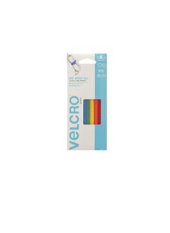 Velcro Velcro One Wrap Tie 8x.5" Astd 5pc  - Image 1