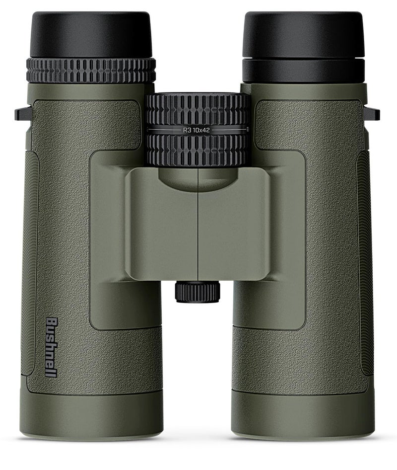 Bushnell R3 10x42 Binoculars with Vault Lite Bino Chest Harness, HD Optical System, Fully Multi-Coated Lenses, EXO Barrier, IPX7 Waterproof - Binoculars for Bird Watching and Wildlife Observation - Image 2