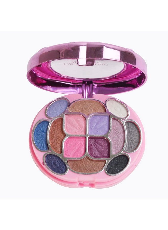 Adbeni New Makeup Kit For Women | 14 Eye Shadow, 1 Compact,2 Blusher, 4 Lip Color,1 Mirror,1 Puff | Easy-to-Blend - Image 3