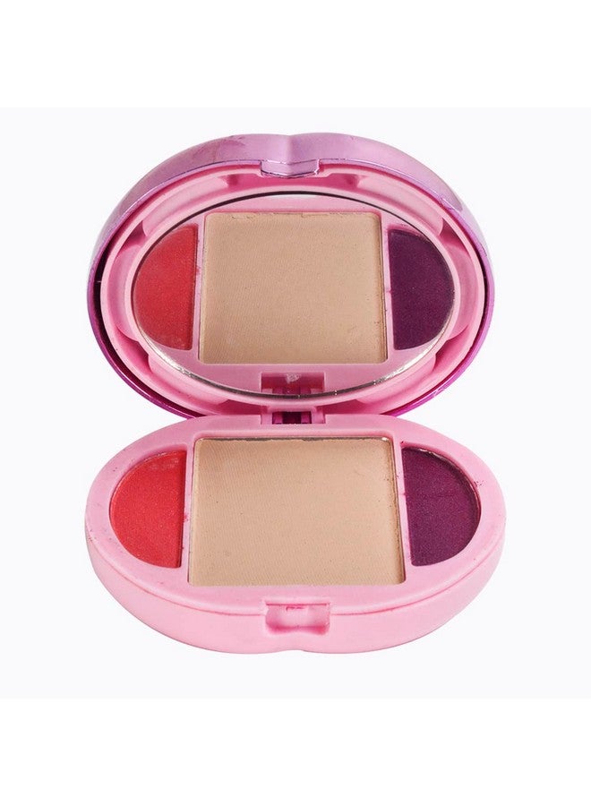 Adbeni New Makeup Kit For Women | 14 Eye Shadow, 1 Compact,2 Blusher, 4 Lip Color,1 Mirror,1 Puff | Easy-to-Blend - Image 4