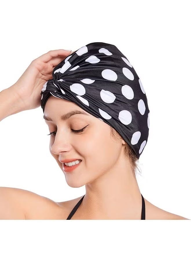 Generic Swimming Cap for Women Soft Breathable and Elastic  - Image 1