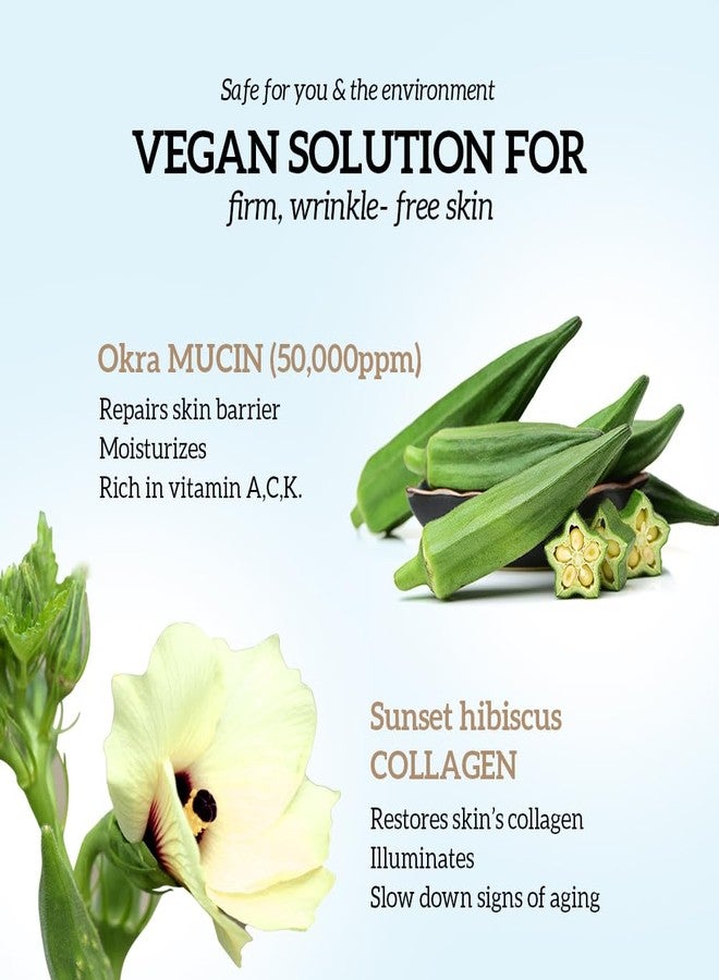 dongsung Rannce DONGSUNG Okra Cream, 1.76oz Vegan Mucin Cream form Korea Anti Aging Face Cream with Functional Okra Extracts, Wrinkle Improvement, Hydrates and Moisturizes Skin, Improves Firmness, 50g - Image 5