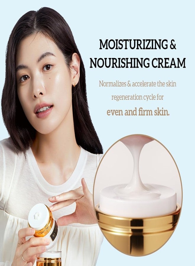 dongsung Rannce DONGSUNG Okra Cream, 1.76oz Vegan Mucin Cream form Korea Anti Aging Face Cream with Functional Okra Extracts, Wrinkle Improvement, Hydrates and Moisturizes Skin, Improves Firmness, 50g - Image 3