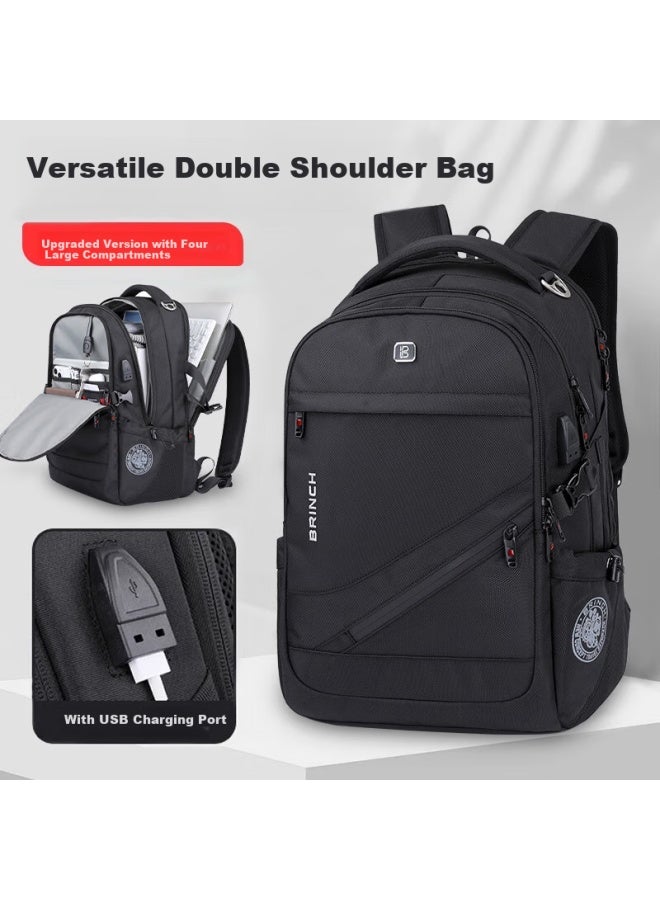 Brinch Laptop Backpack 14/16 Inch Large Capacity Travel Business Bag