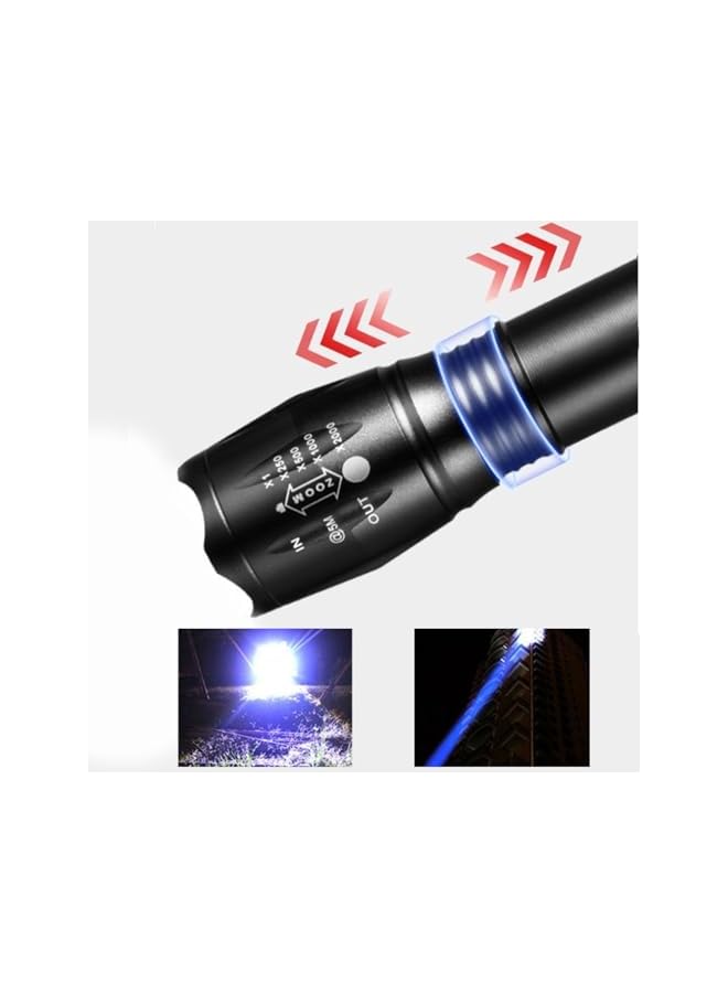 PROMASS promass Rechargeable Black Light UV Flashlights,395 nm LED Flashlight,Black Light Mini Torch,3-in-1 Portable Handheld Flashlights for Pet Urine Detector Scorpion, Resin Curing, Bed Bug, Nails  - Image 3
