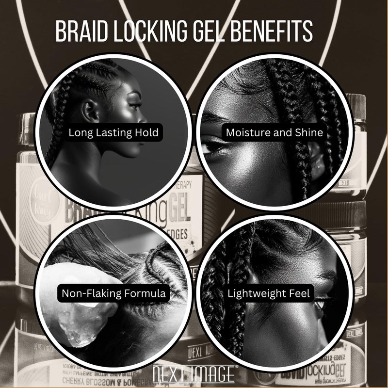 NEXT IMAGE - Braid Locking Gel Super Hold [Rice Water] - Image 2