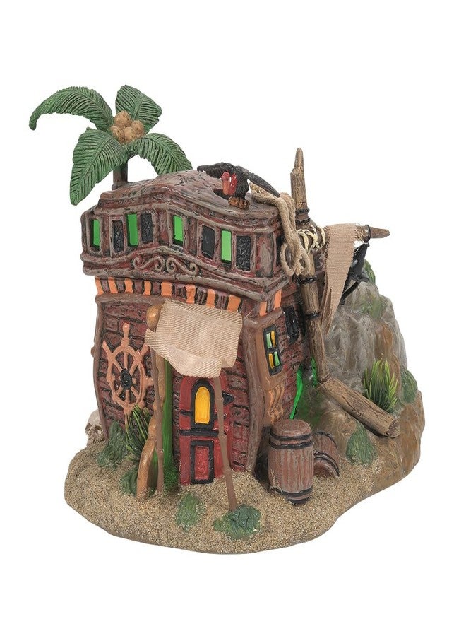 Department 56 Snow Village Halloween Pirate Haven Hideaway Lit Building, 6.3 Inch, Multicolor - Image 1