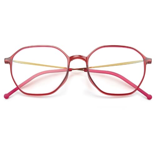 VISOONE Lightweight TR90 Blue Light Blocking Glasses Frame with Anti Glare Eye Protection for Women and Men RANE - Image 4