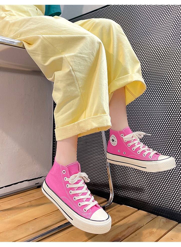 CONASERS Classic High Top Sneaker Pink  - Image 4