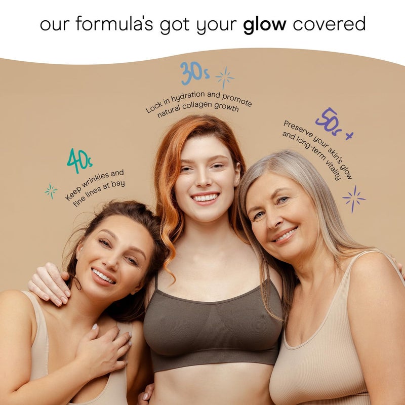 Baebody مرطب وجه باي بودي بالكولاجين والريتينول ومخاط الحلزون مع حمض الهيالورونيك، كريم مضاد للشيخوخة لخطوط الوجه الدقيقة والتجاعيد، كريم مضاد للتجاعيد للوجه (1.7 أونصة سائلة) - Image 5