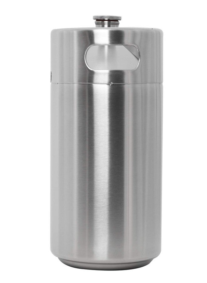 LuckyHigh برميل بيرة LuckyHigh سعة 5 لترات (170 أونصة) مصنوع من الفولاذ المقاوم للصدأ 304، زجاجة بيرة محمولة للاستخدام المنزلي - Image 4