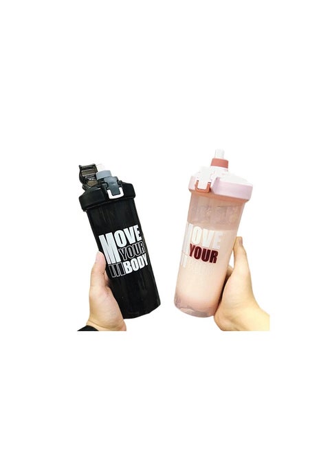 800ml Sports Shaker Bottle Made of High Quality Plastic OM