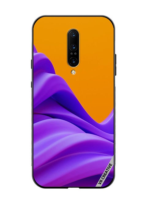Protective Case Cover For OnePlus 7 Pro Abstract Design Multicolour