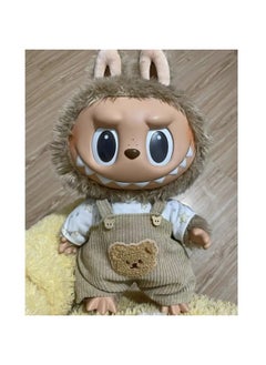 LABUBU 38cm Plush Doll Clothes for Labubu Rubber Toy 