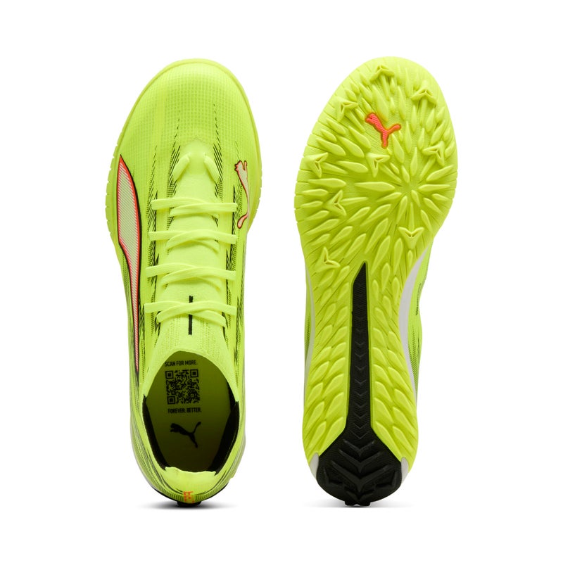 PUMA ULTRA 6 MATCH TT Mens Yellow Football Boots - Image 4