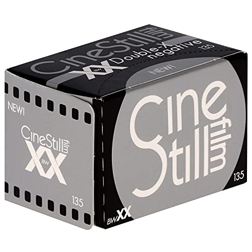 CineStill 250 Film BwXX Double-X Black and White Negative Film (35mm Roll Film, 36 Exposures) - Image 1