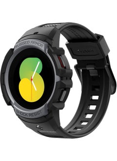 Spigen Rugged Armor Pro Samsung Galaxy Watch 5 Case with Band 44mm (2022) - Charcoal Gray  - Image 1